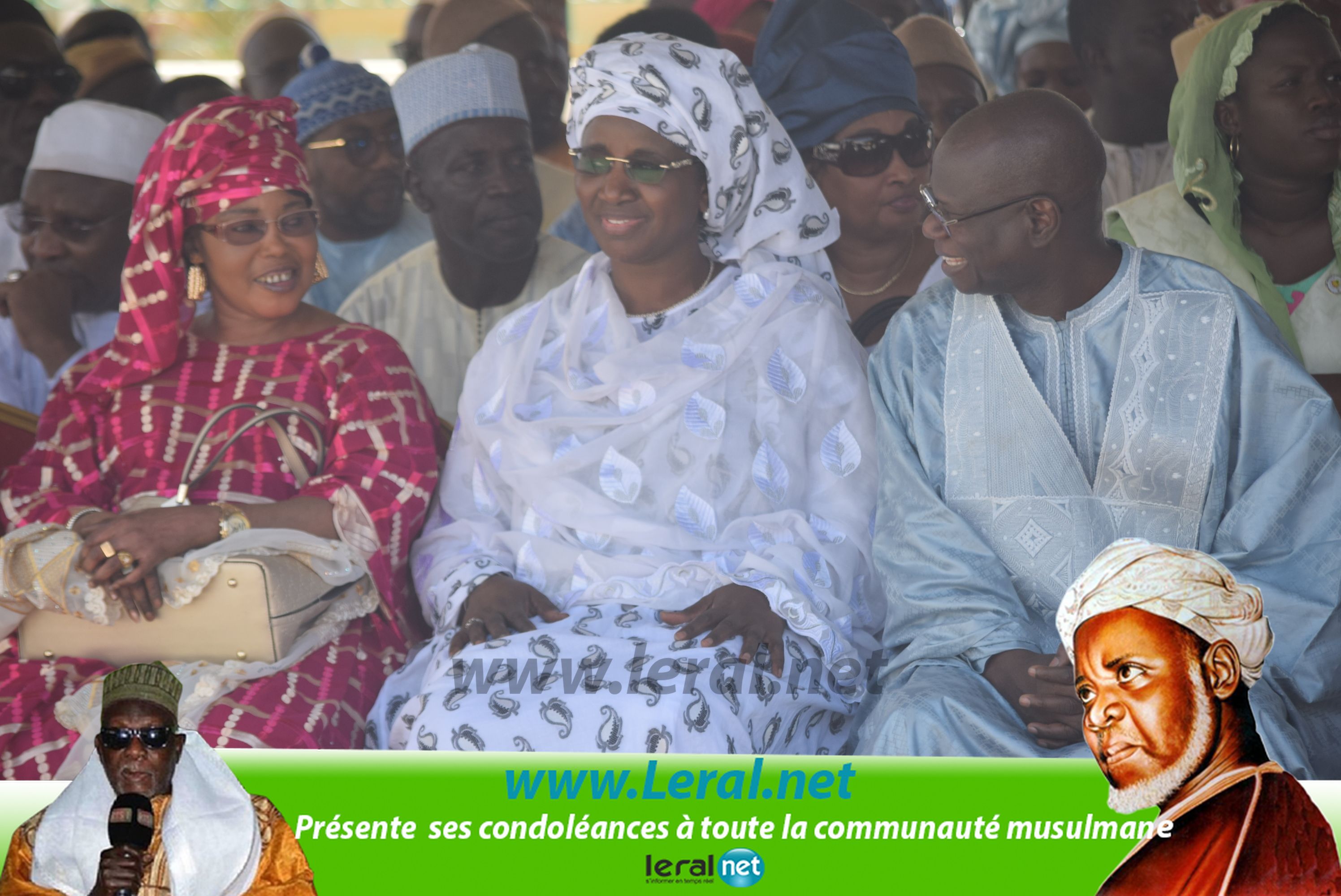 Images: Le Président de la République à Leona Niassene pour présenter ses condoléances
