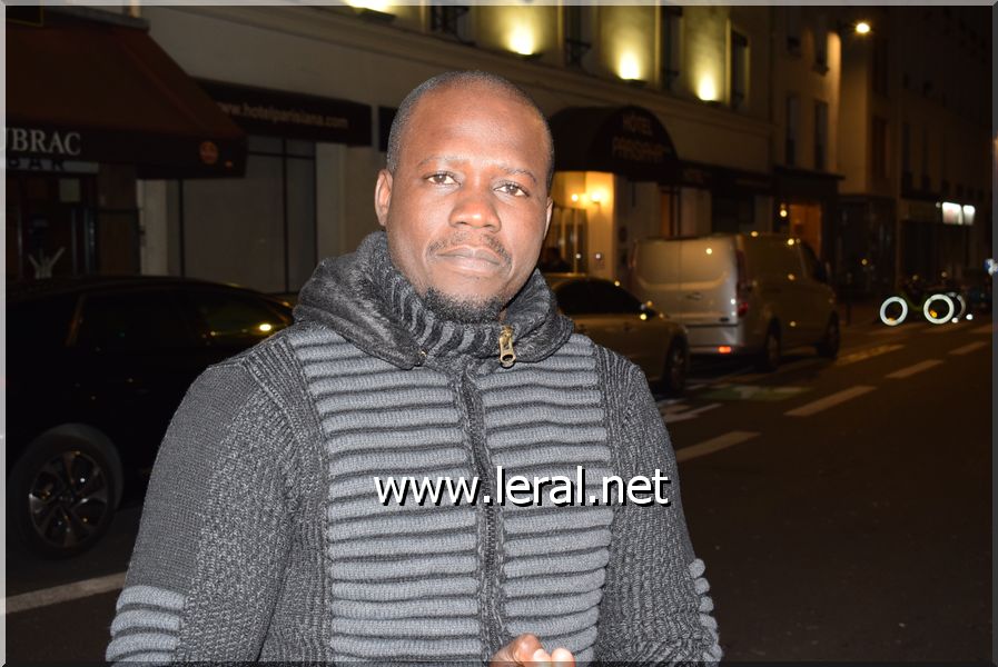Mamadou Lamine Massaly, dans les rues de Paris: "je suis le Thiof de l’opposition"