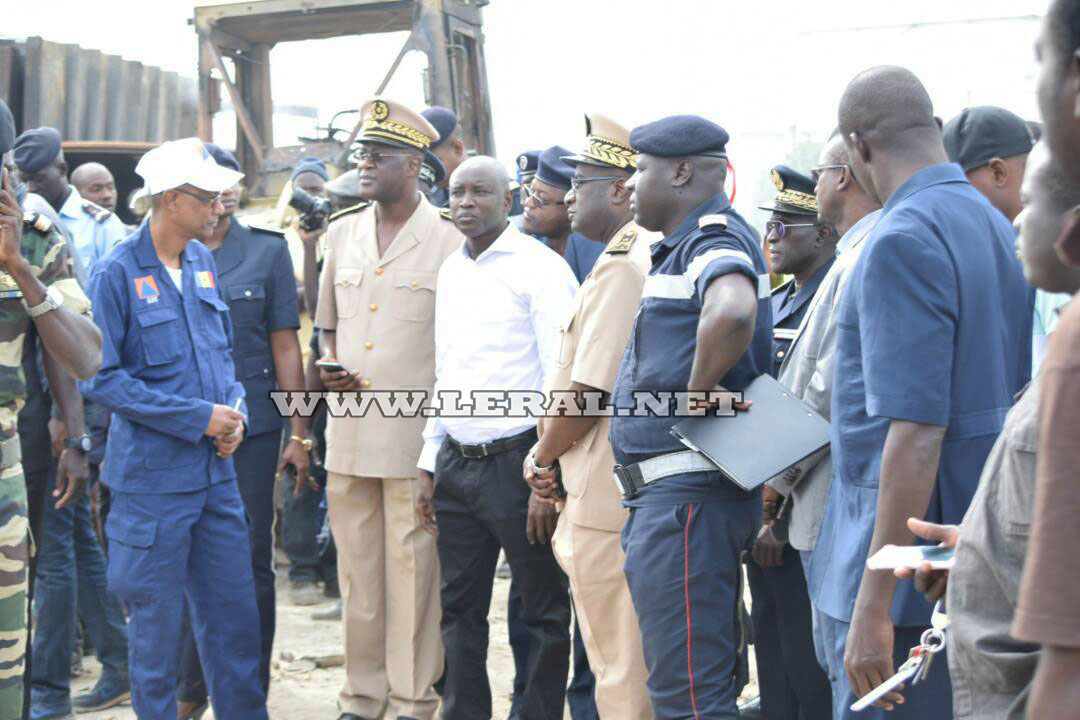 Images: Visite du Ministre de l'interieur Aly Ngouye Ndiaye au Pakk Lambaye