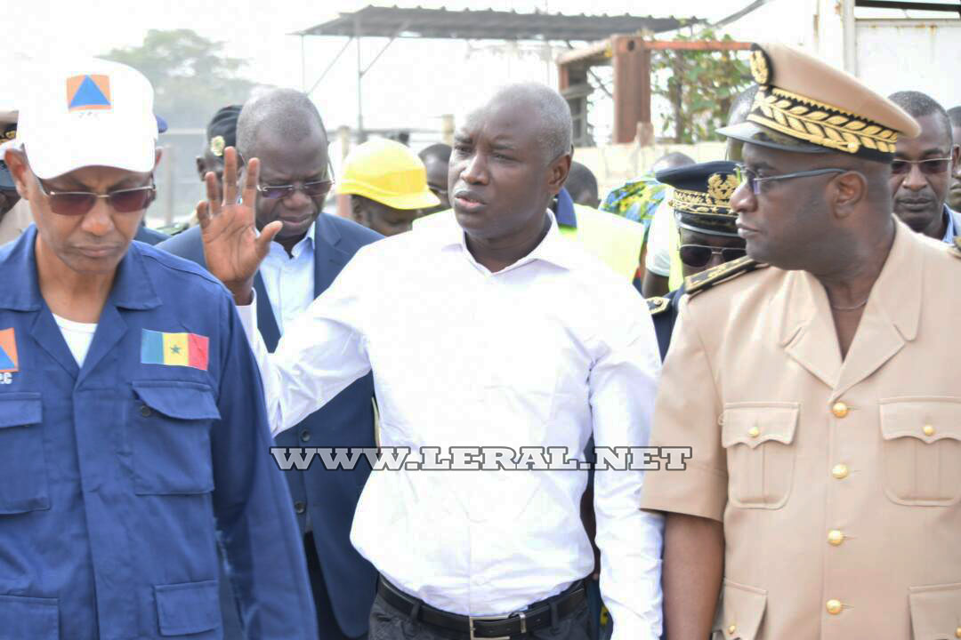 Images: Visite du Ministre de l'interieur Aly Ngouye Ndiaye au Pakk Lambaye