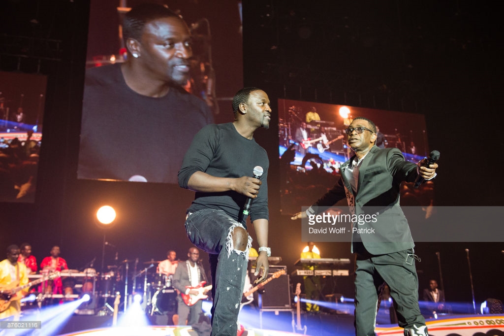 (Photos ) Revivez le Show AKON à Bercy avec Youssou NDour (SONG DANN LIVE)