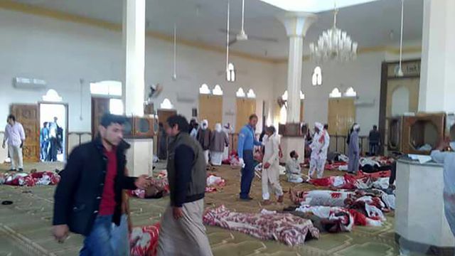 Égypte : carnage dans une mosquée du Sinaï, au moins 230 morts