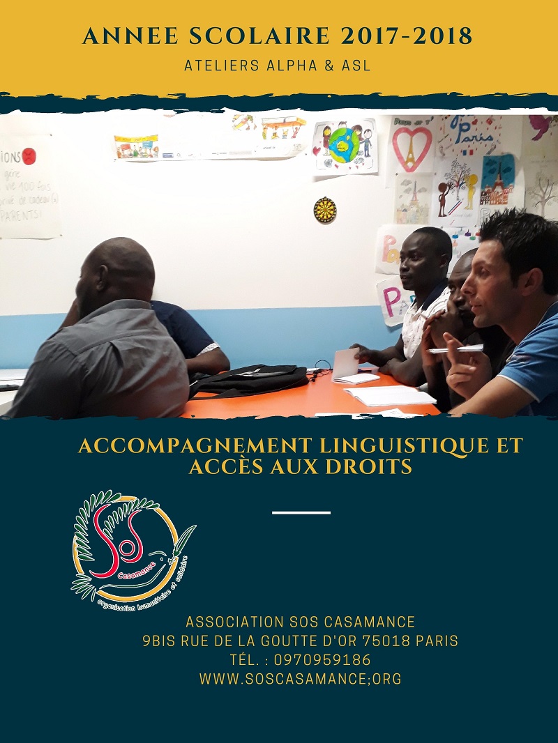 Du côté de la Goutte d'Or: Des mots sur les maux avec SOS Casamance