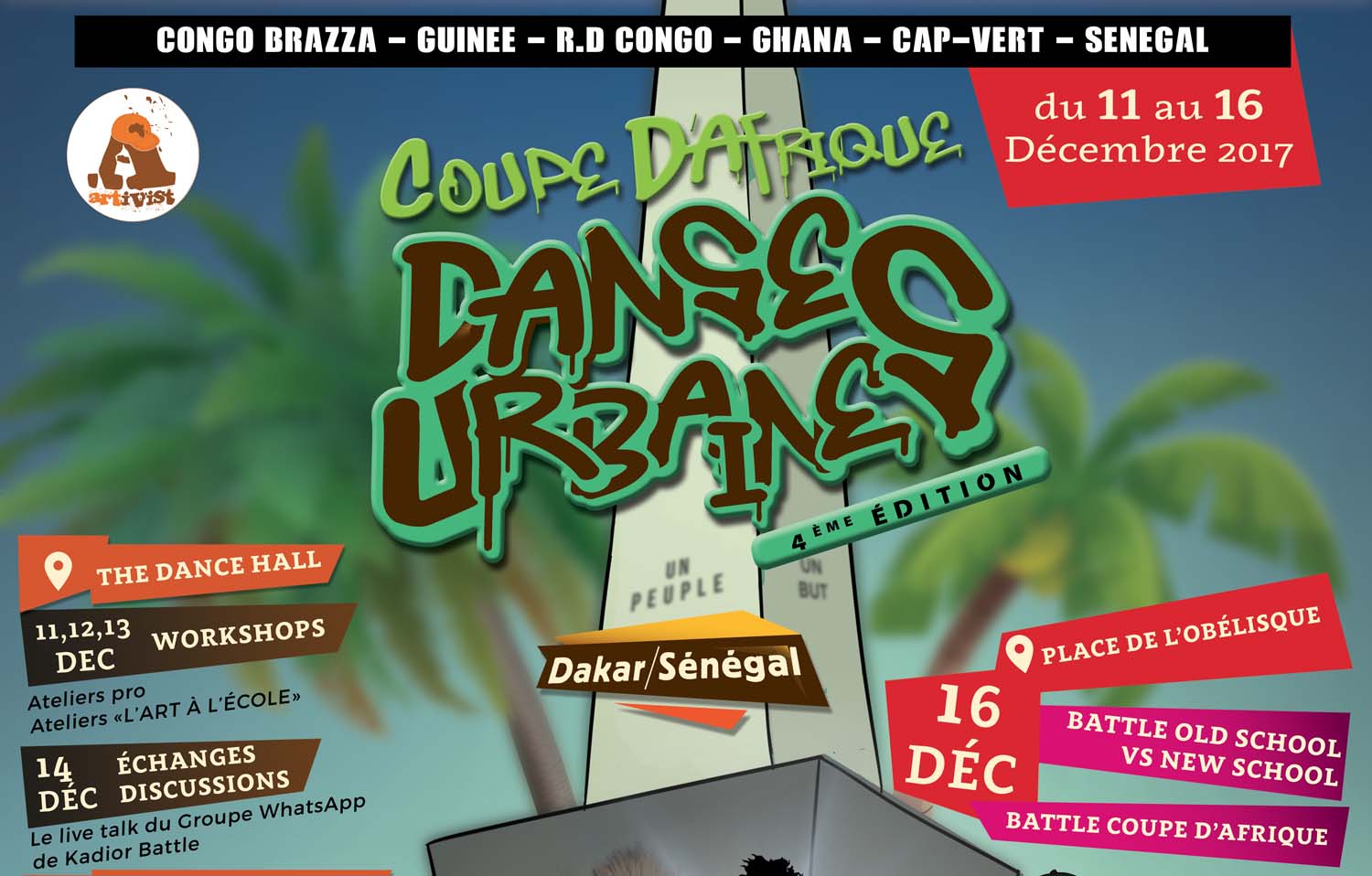 Communiqué de presse de la Coupe d'Afrique de Danses Urbaines