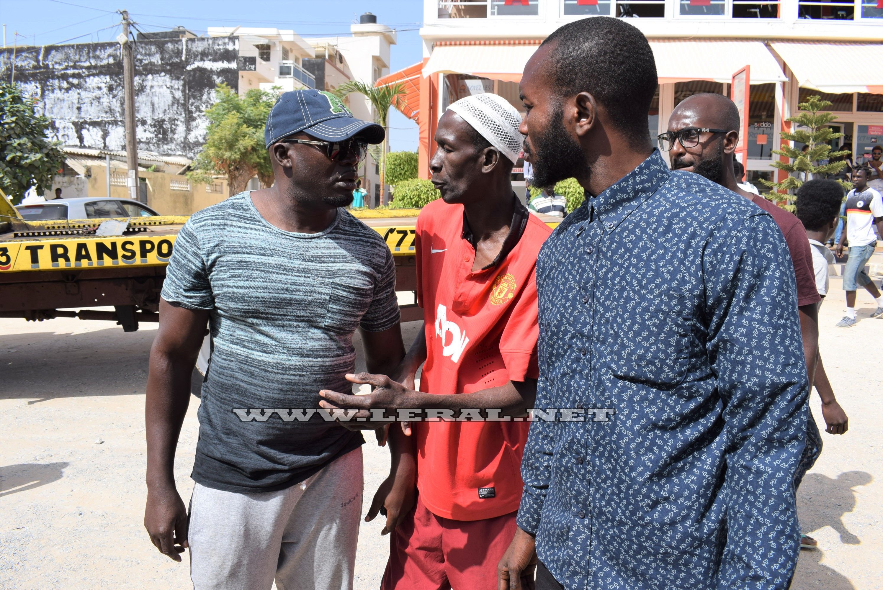 Les images du déguerpissent musclé au parking de Mar Diop alias " Bro" 