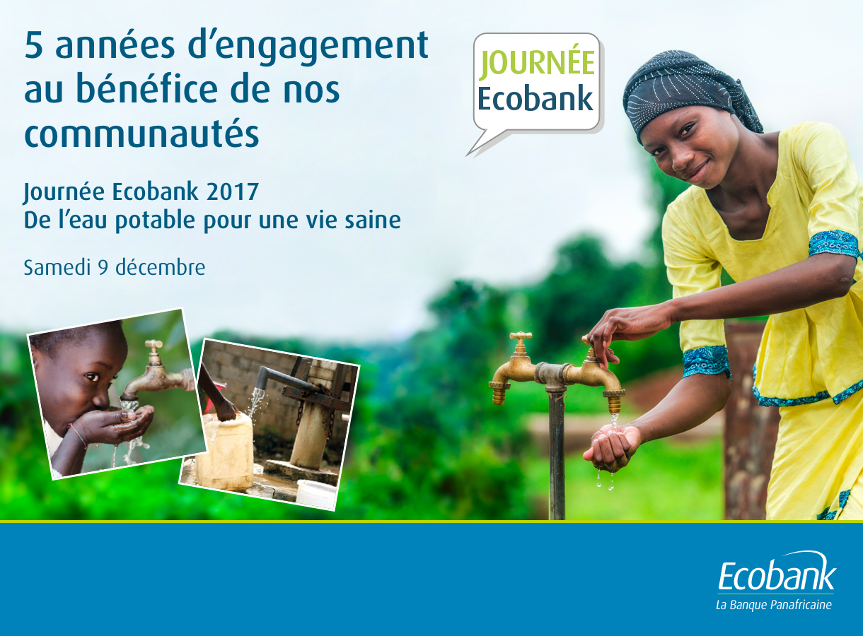 5ème Ecobank Day : De l'eau potable pour une vie saine