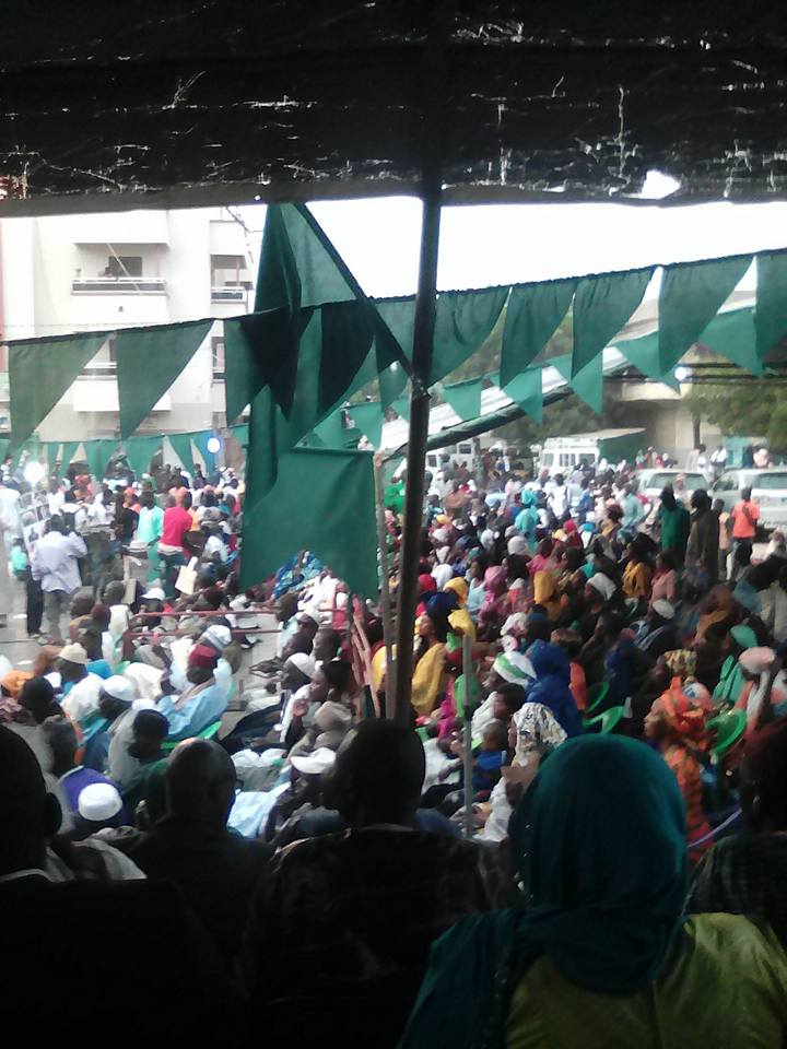 Meeting du Ps à Kaolack