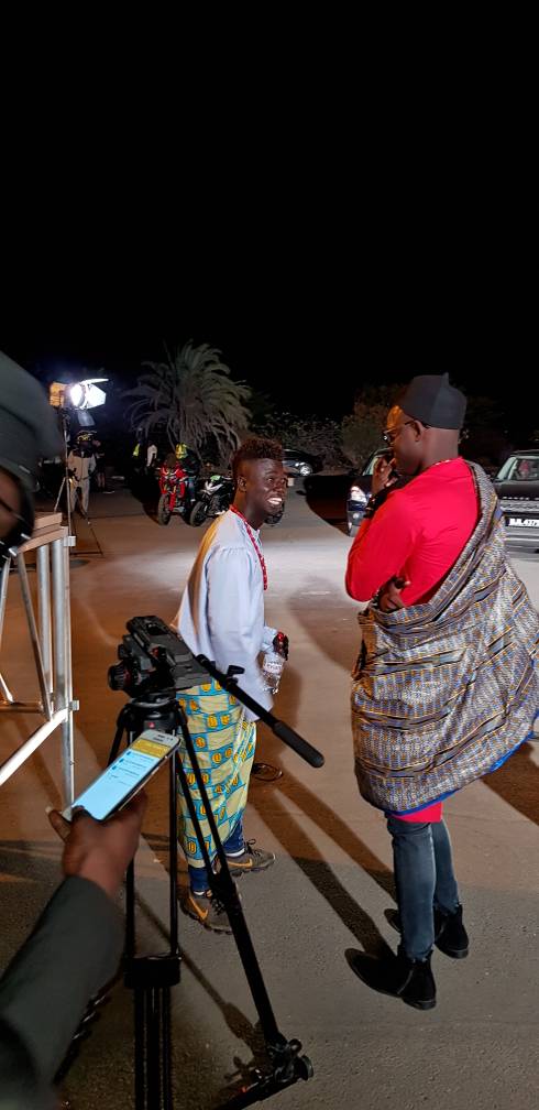 Les coulisses de tournage du nouveau Clip de WALLY SECK…Tout ce que vous n’avez pas vu en Images