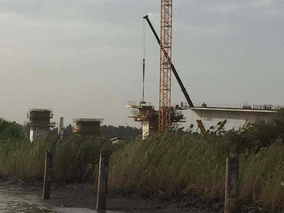 Arrêt sur images : Le pont Sénégal-Gambie prend forme