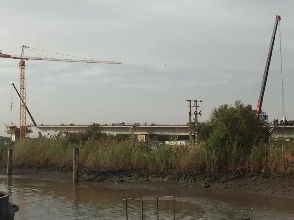 Arrêt sur images : Le pont Sénégal-Gambie prend forme
