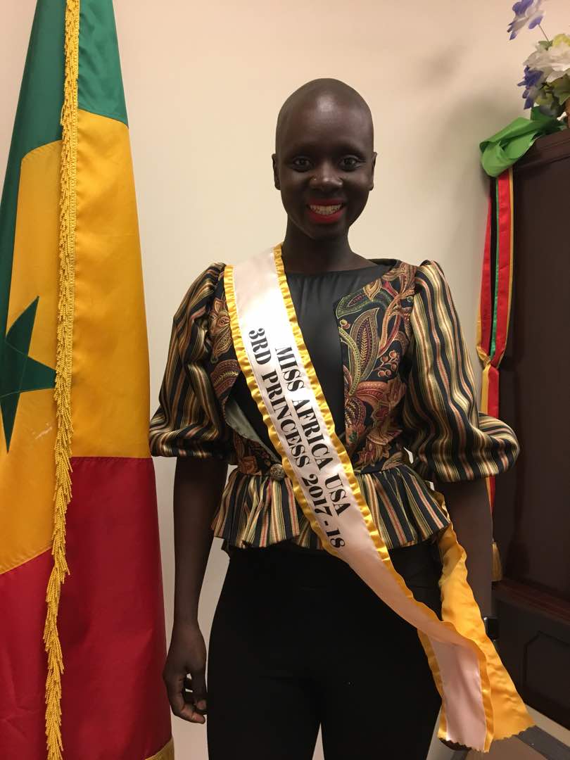 Khadidiatou Diakhabate, lauréate du concours miss Africa Usa, tente l'aventure Miss Univers