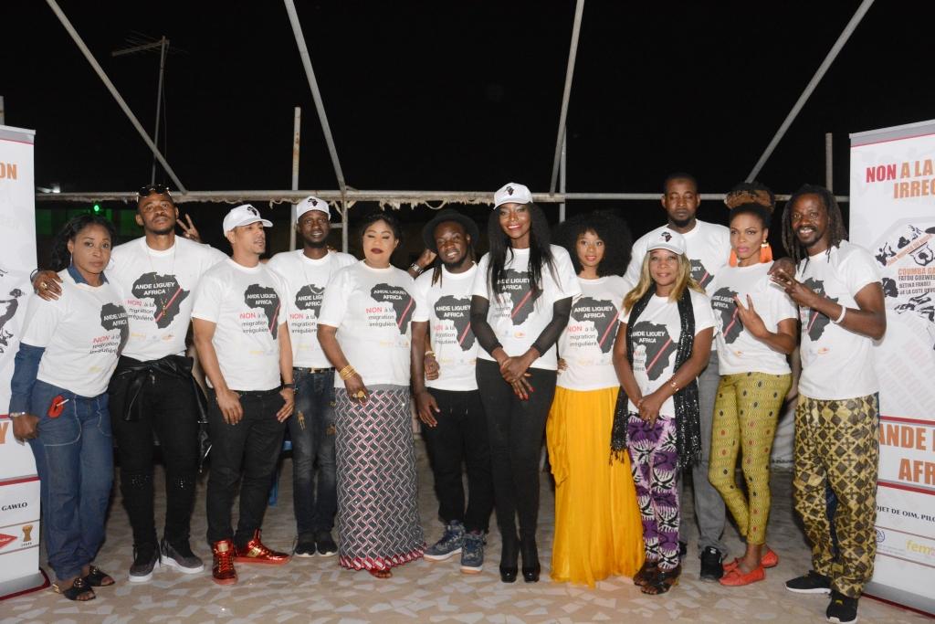 Concert et clip : La crème de la musique africaine à Dakar pour dire non à la migration irrégulière