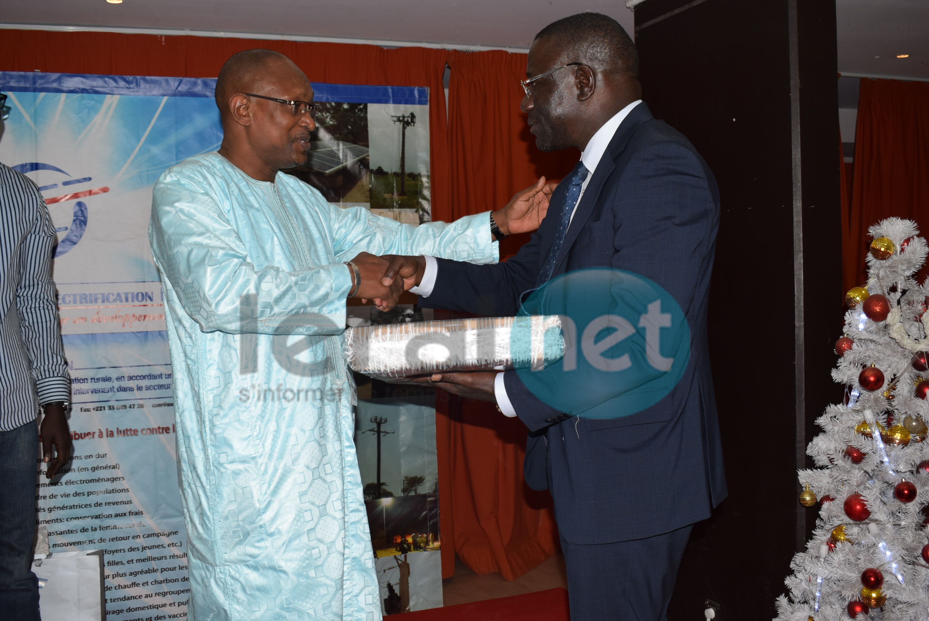 Photos : Cérémonie de présentation de vœux du personnel de l'Aser