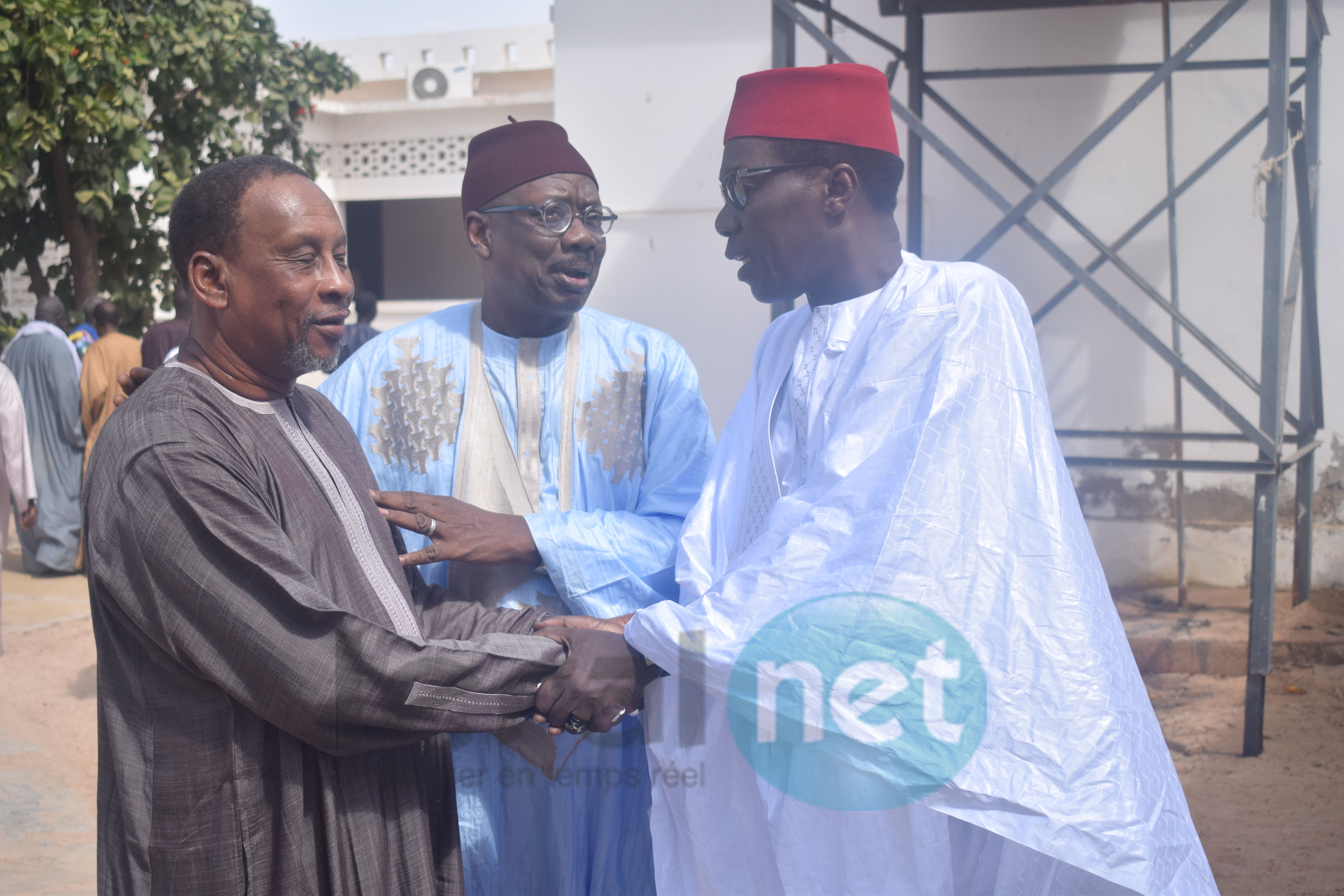 Images: Le Khalife des Tidianes chez le nouveau khalife des Mourides