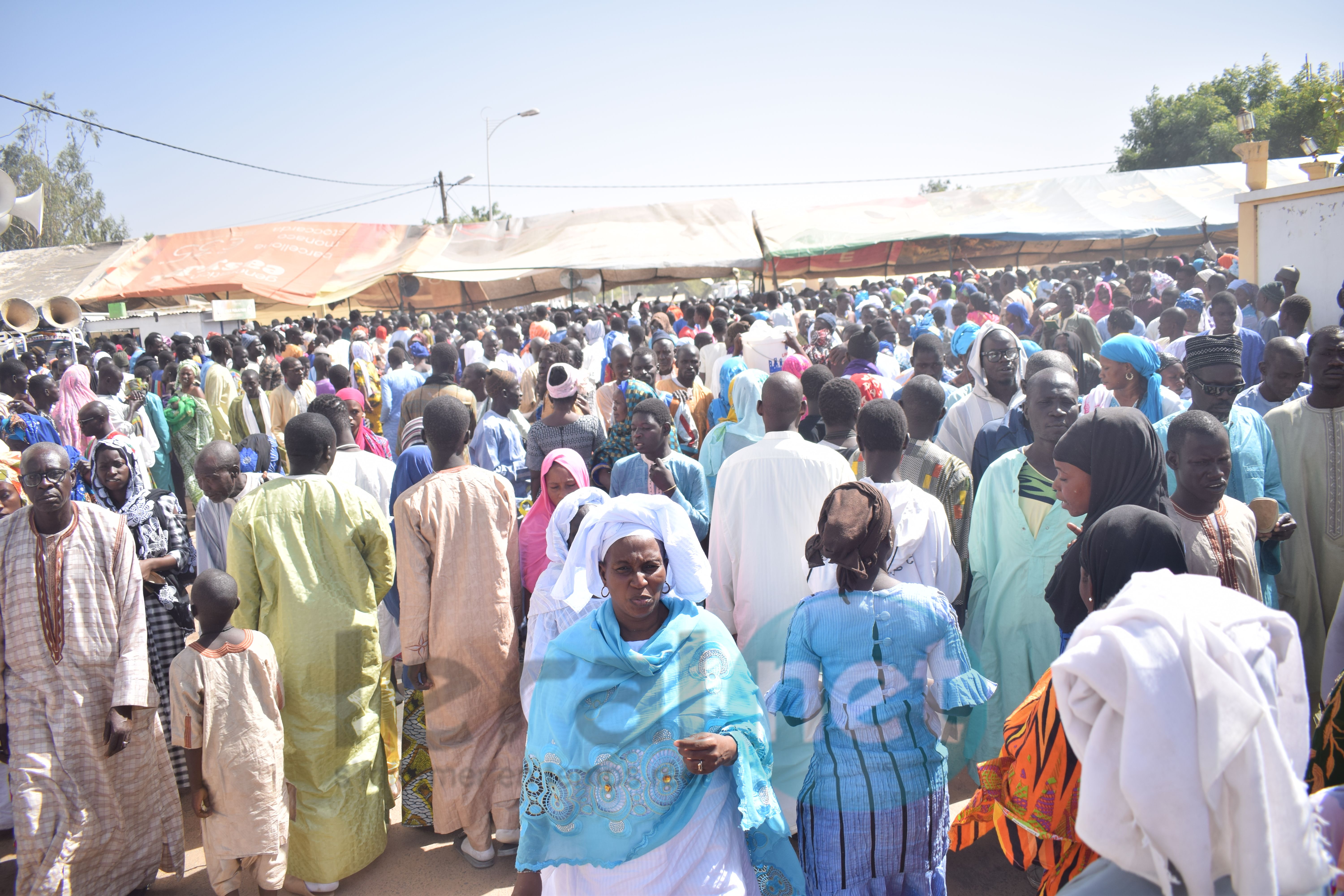 Images : L' affluence à Touba a l'occasion du 3eme jour de deuil