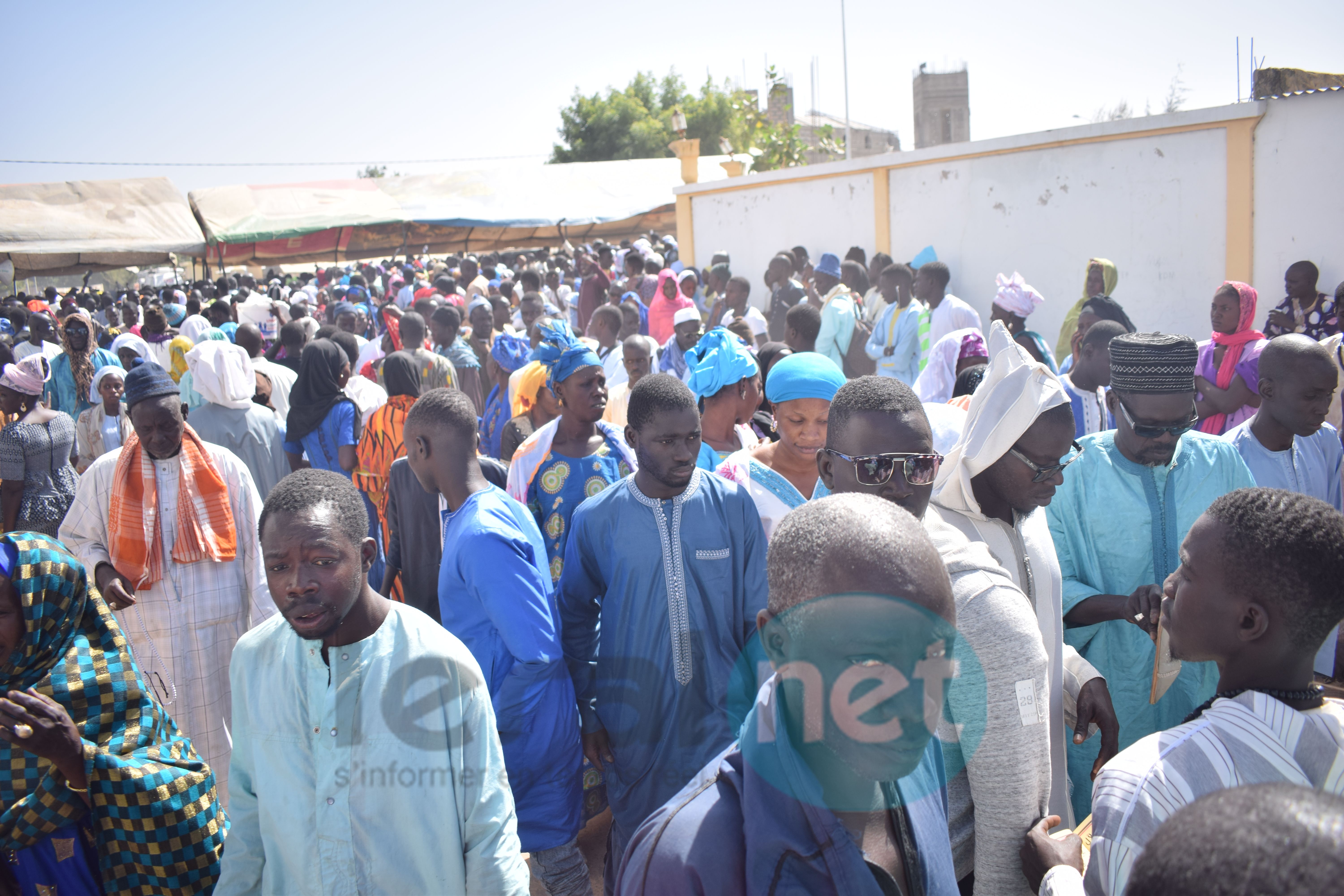 Images : L' affluence à Touba a l'occasion du 3eme jour de deuil