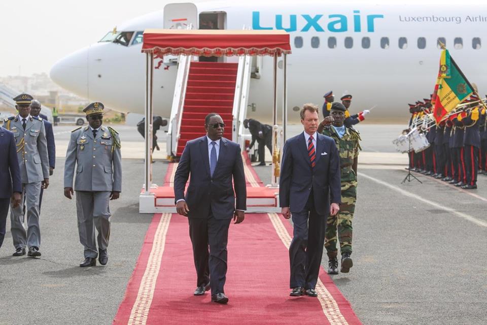 Le Grand Duc de Luxembourg est en visite officielle de trois jours au Sénégal