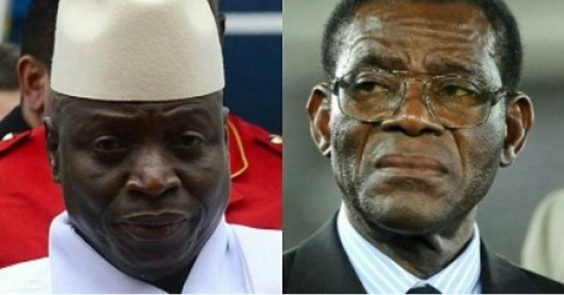 Guinée-équatoriale: Obiang N’Guema se dit protecteur de Yahya Jammeh