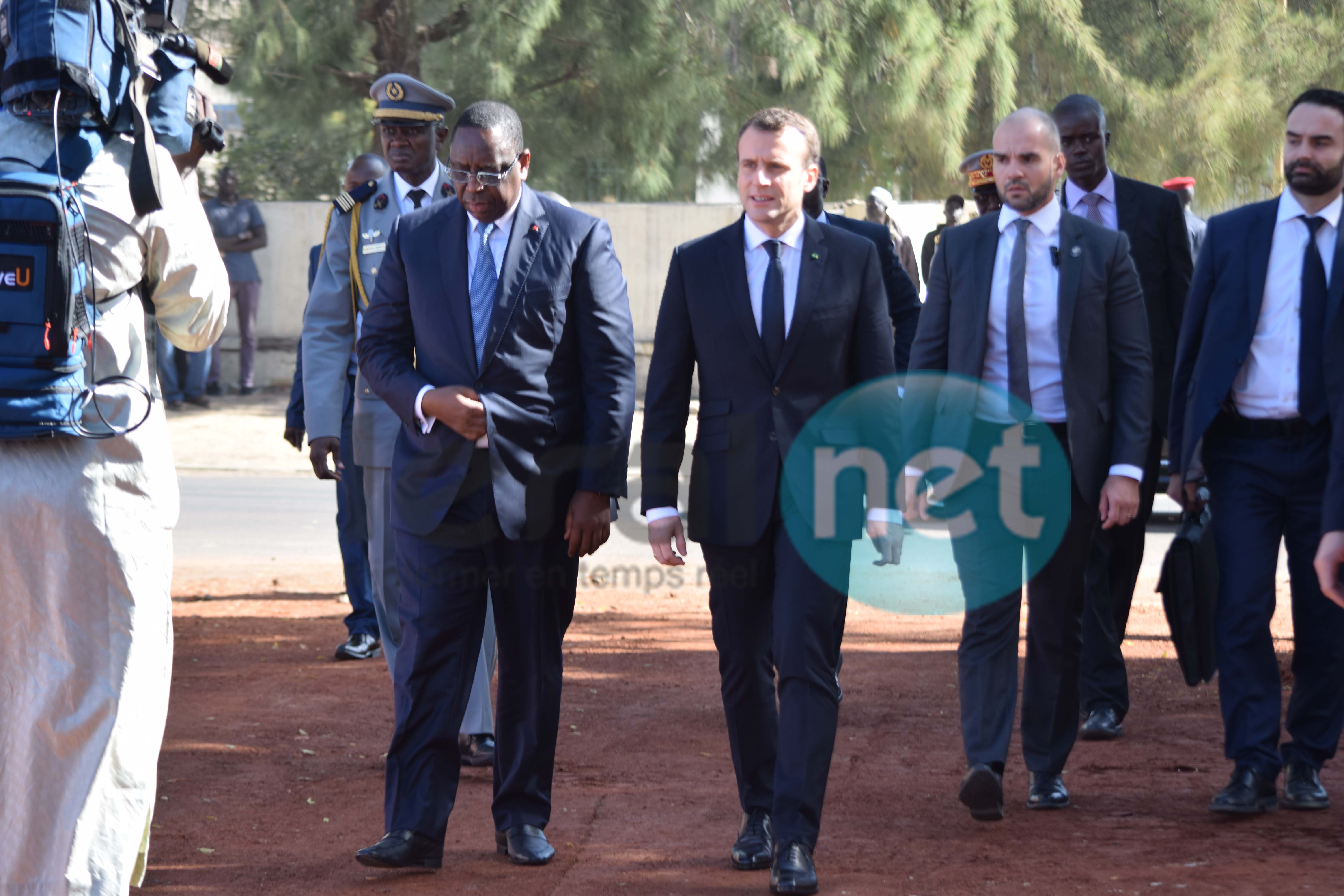 Photos : La France et le Sénégal vérifient l'état d'avancement des travaux du Train Express régional