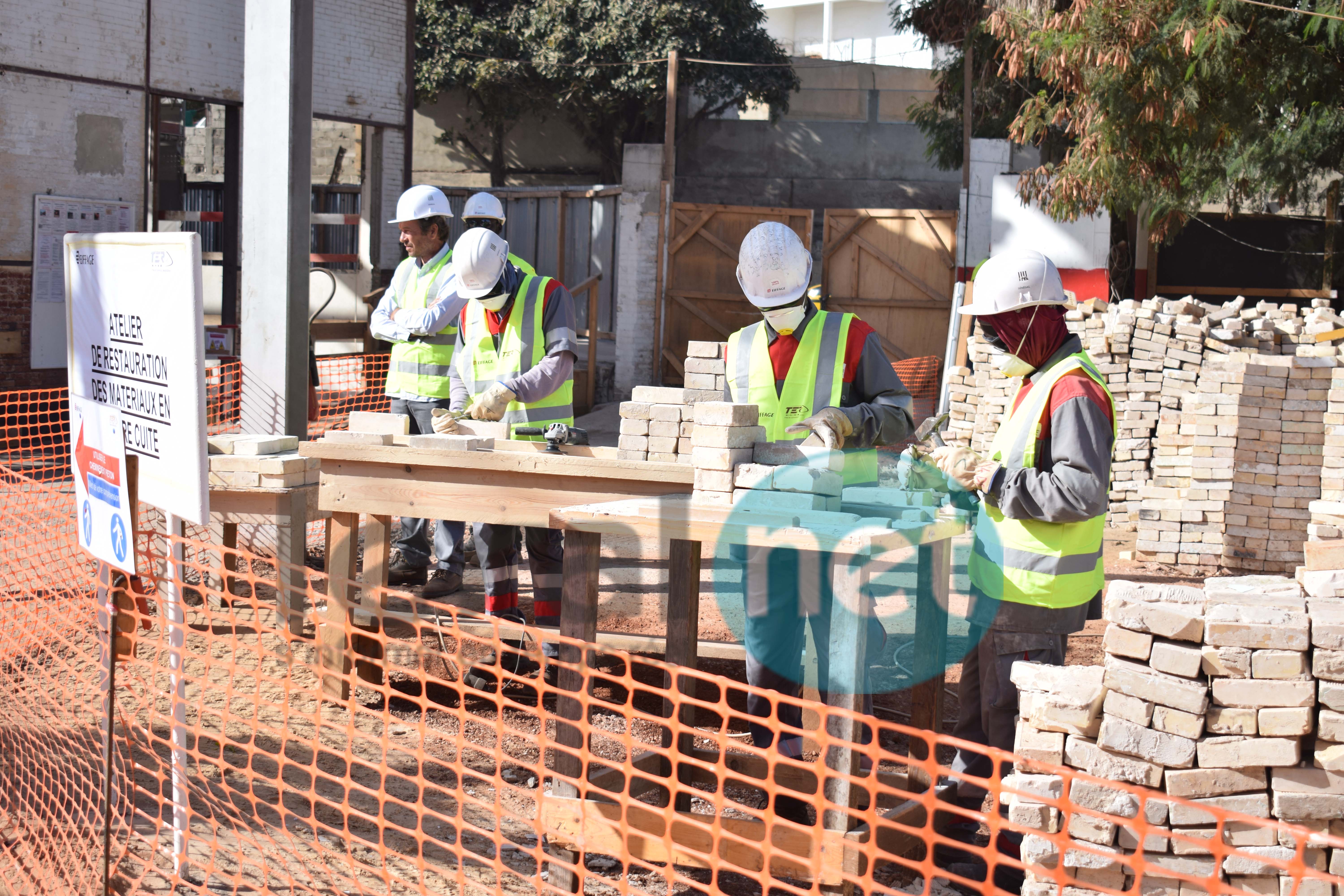 Photos : La France et le Sénégal vérifient l'état d'avancement des travaux du Train Express régional