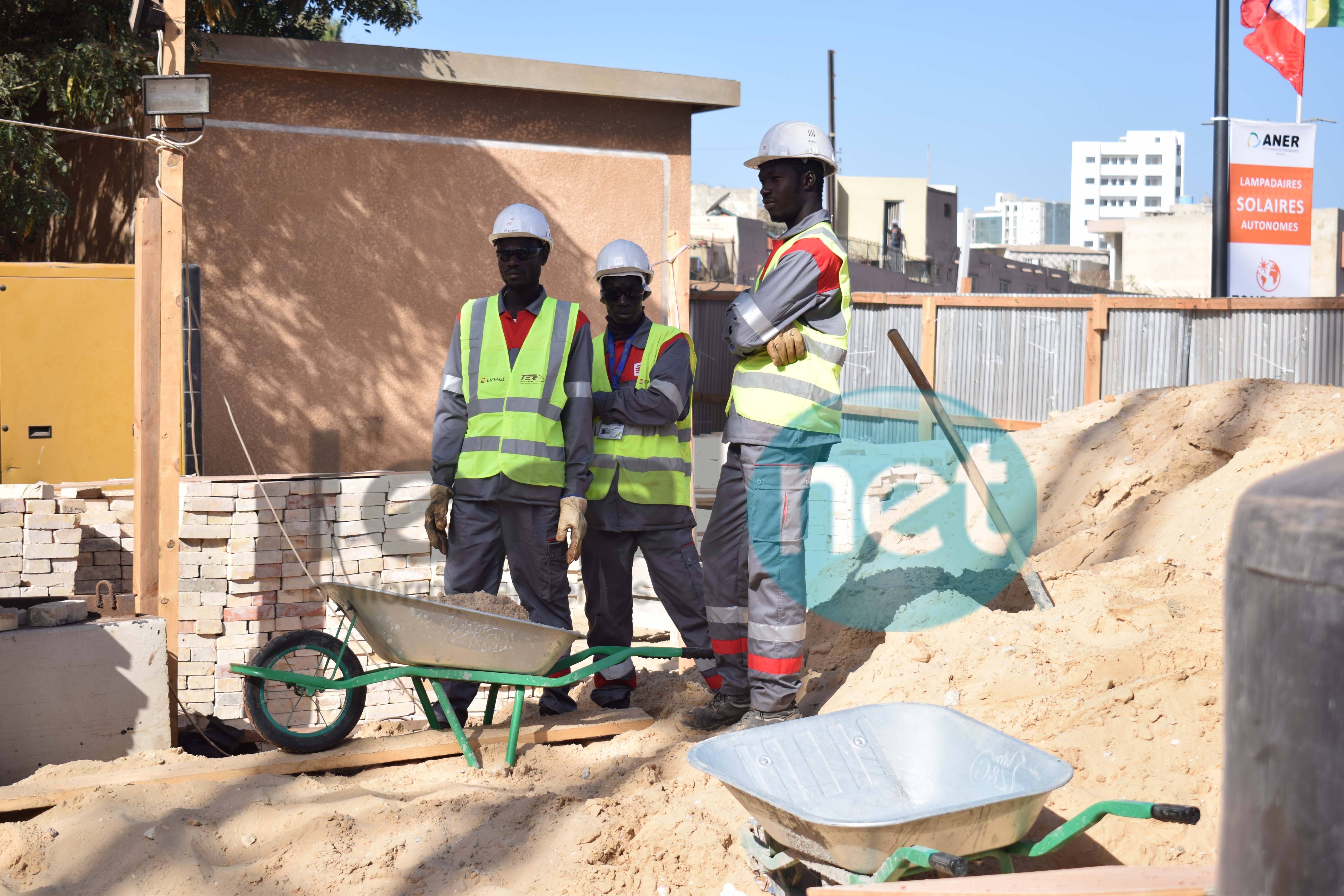 Photos : La France et le Sénégal vérifient l'état d'avancement des travaux du Train Express régional