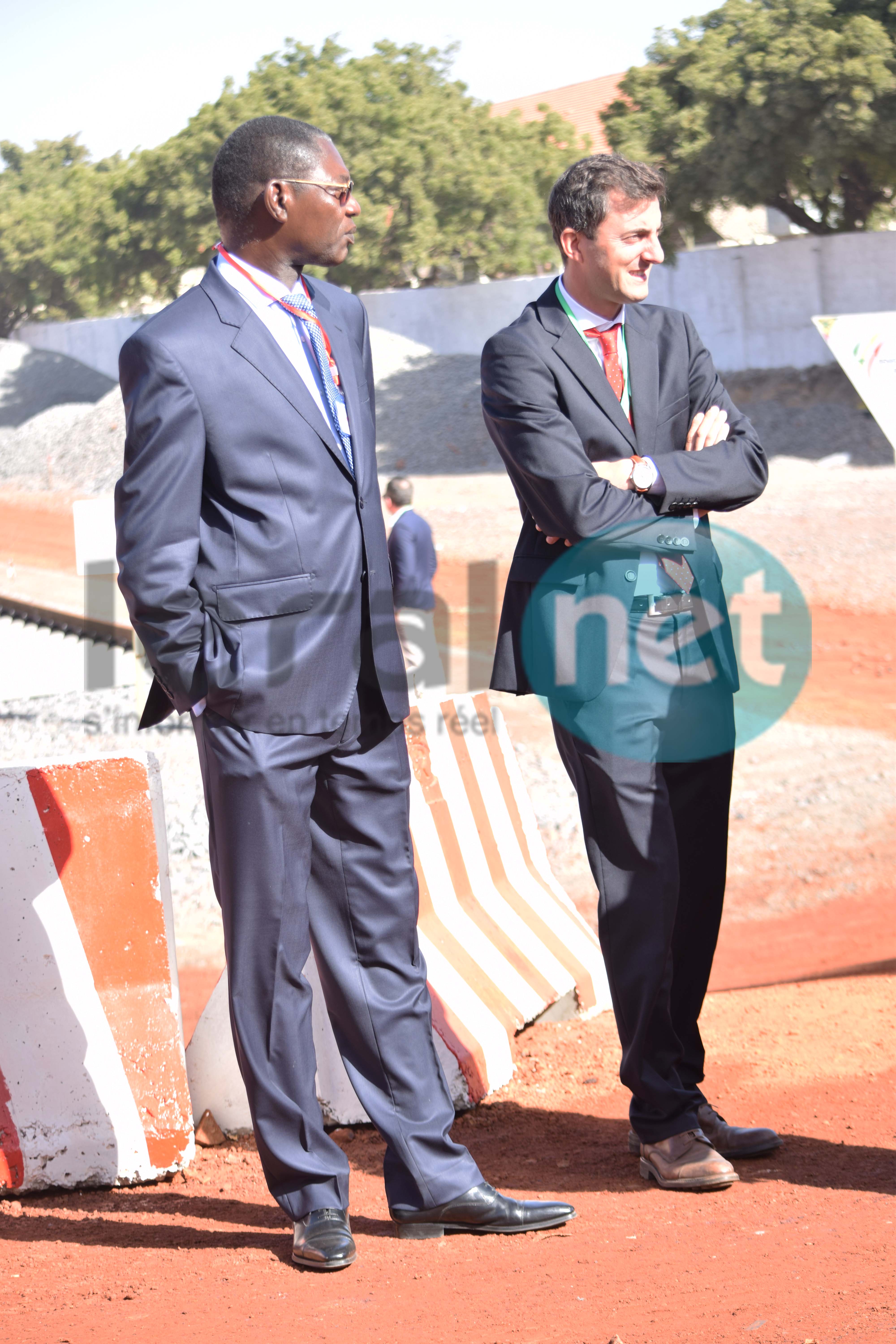 Photos : La France et le Sénégal vérifient l'état d'avancement des travaux du Train Express régional