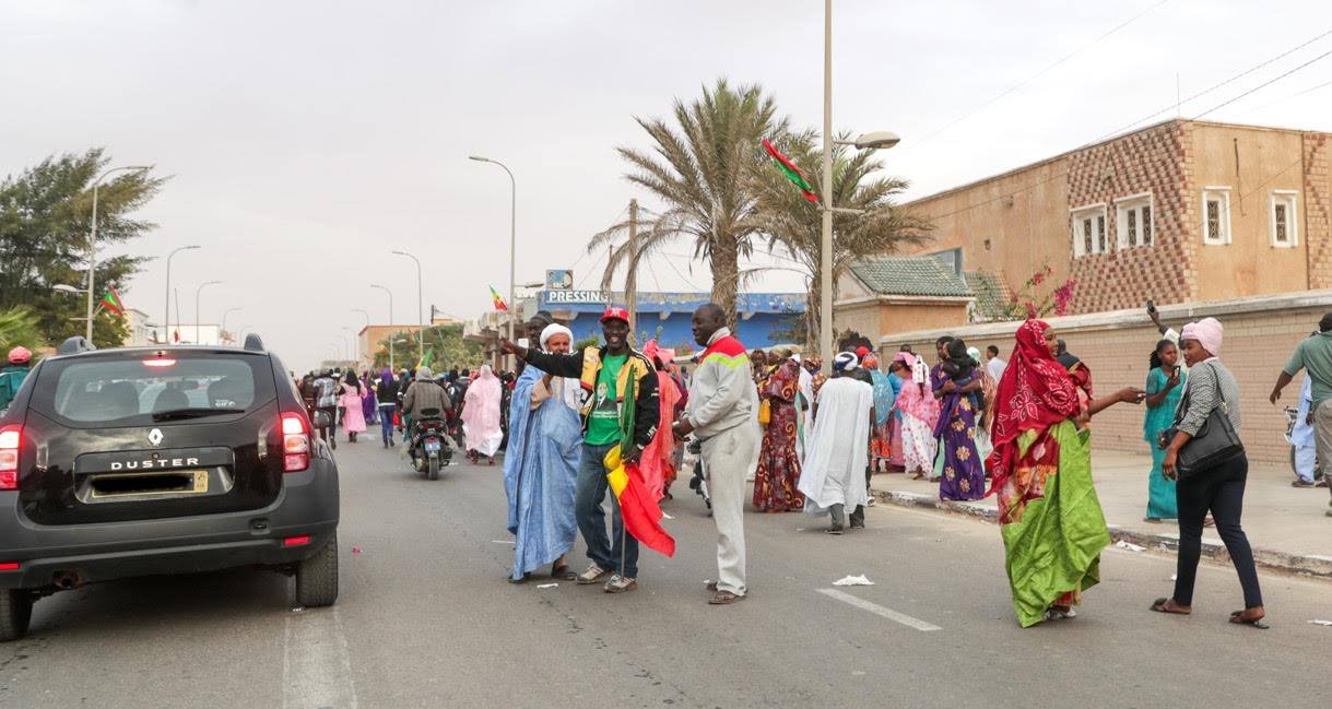 Les images de l'arrivée de Macky Sall à Nouakchott