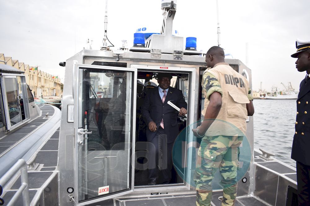 La remise de deux bateaux de patrouille à la marine nationale sénégalaise par l’United States Africa