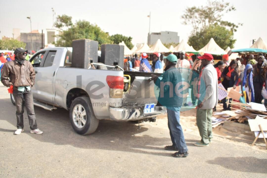 Les premières images de la la Grande marche de l'opposition ce vendredi 09 février 2018 Les premières images de la la Grande marche de l'opposition ce vendredi 09 février 2018