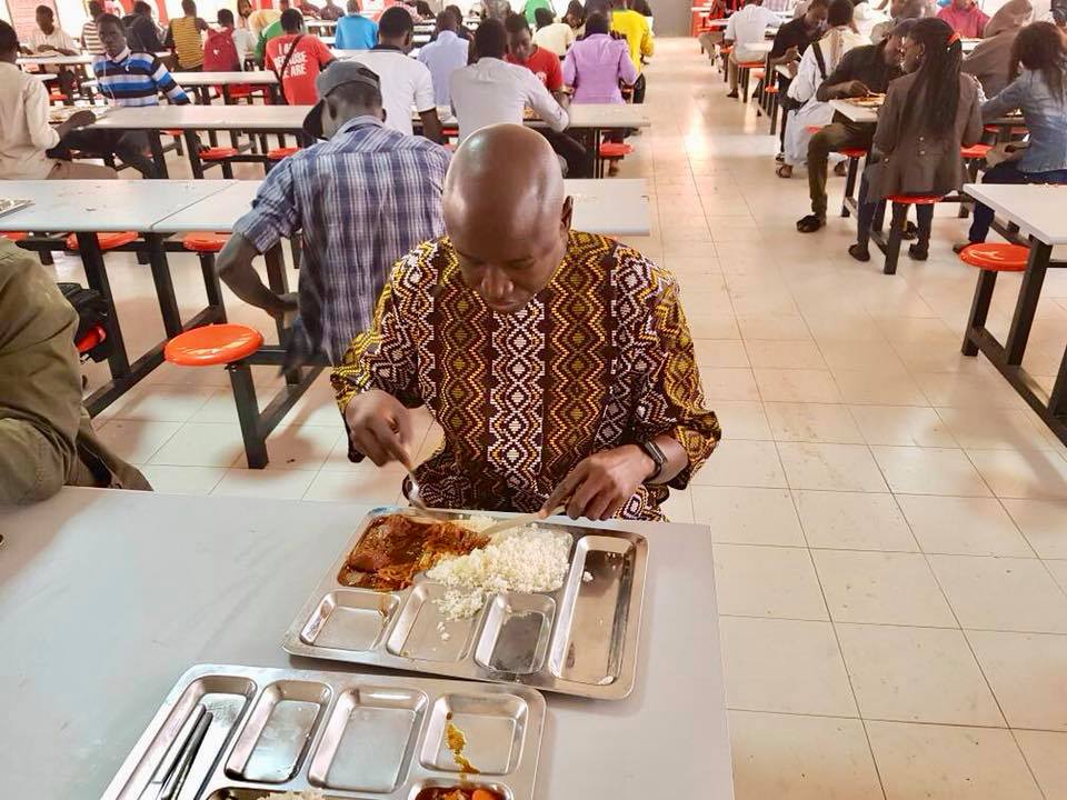 Photos : Aly Ngouille Ndiaye redevient étudiant à l'UCAD
