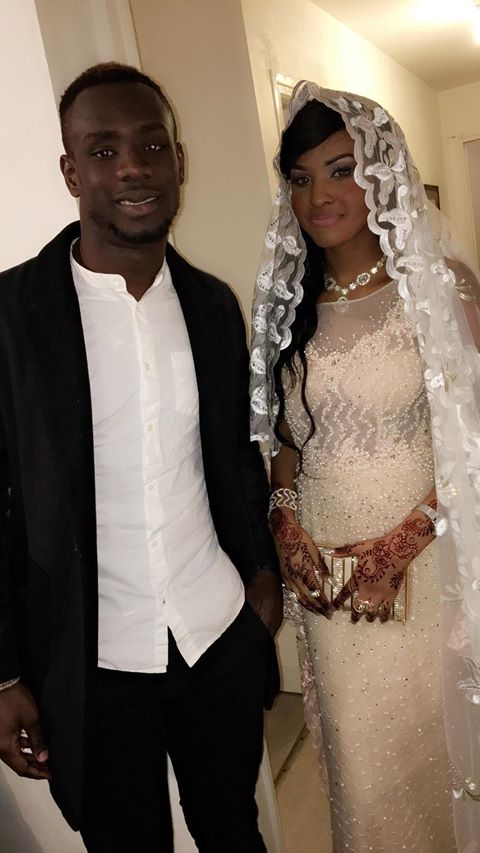 Les images du mariage de l’international sénégalais Moussa Wagué et Oumy Ndiaye Ly