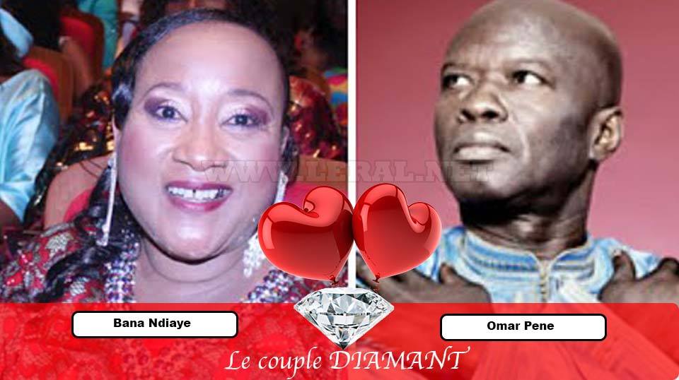 Saint Valentin 2018 : Oumar Pène et Bana Ndiaye : le couple diamant