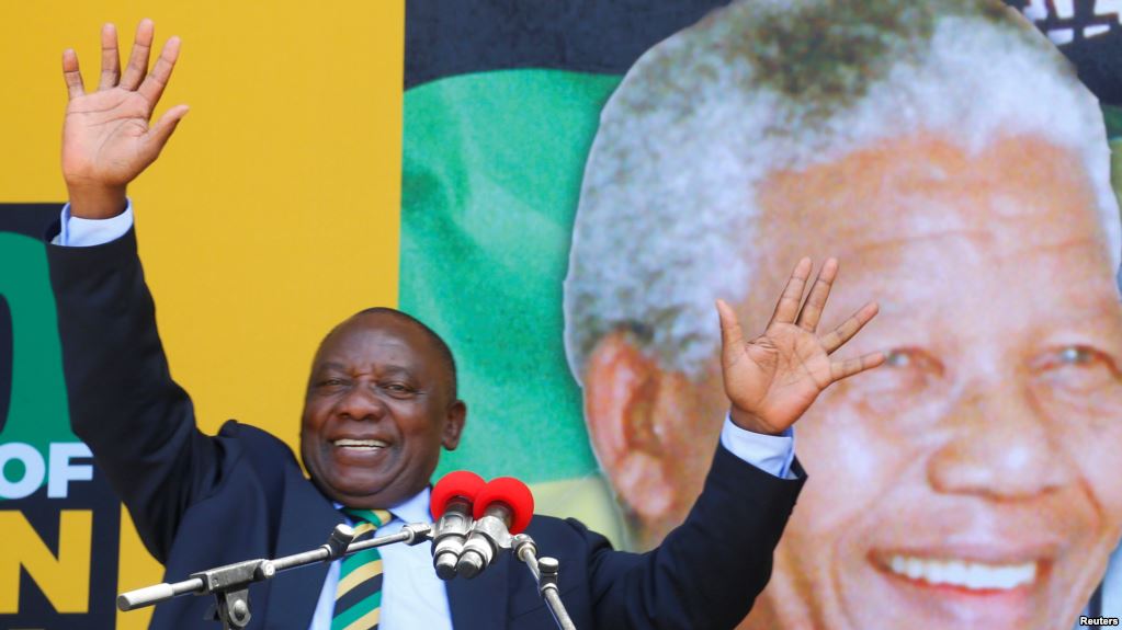 Cyril Ramaphosa, nouveau président de l'Afrique du Sud