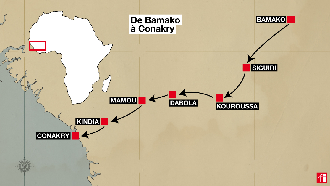 1918 Mission Blaise Diagne- CHAPITRE 2 De Bamako à Conakry - Une campagne africaine