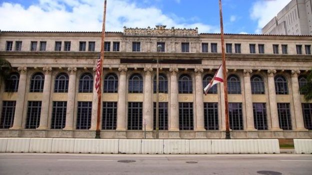 Le tribunal de Miami où a été jugé l'homme d'affaires malien (un tribunal aujourd'hui fermé). Le tribunal de Miami où a été jugé l'homme d'affaires malien (un tribunal aujourd'hui fermé).