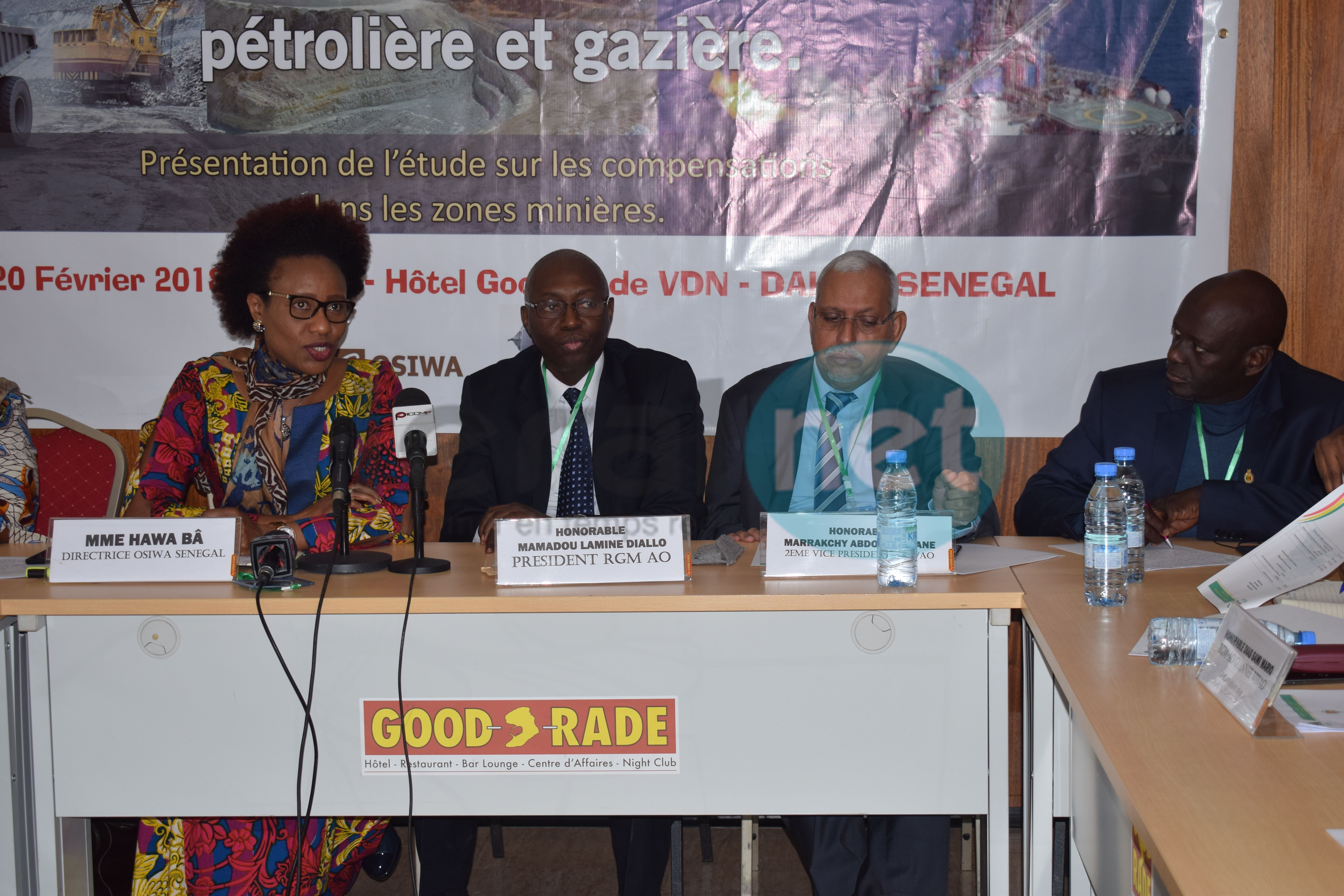 Photos : Table-ronde sous-régionale sur les déterminants d'une politique pétrolière et gazière organisée par le Réseau Parlementaire pour la Bonne Gouvernance des Ressources Minérales de l'Afrique de l'Ouest 