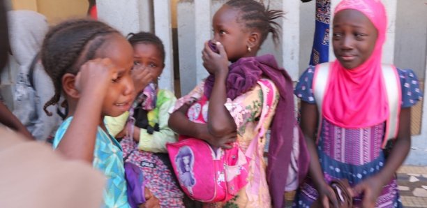Les élèves de l’école Mame Yacine Diagne de Thiong, victimes des grenades lacrymogènes