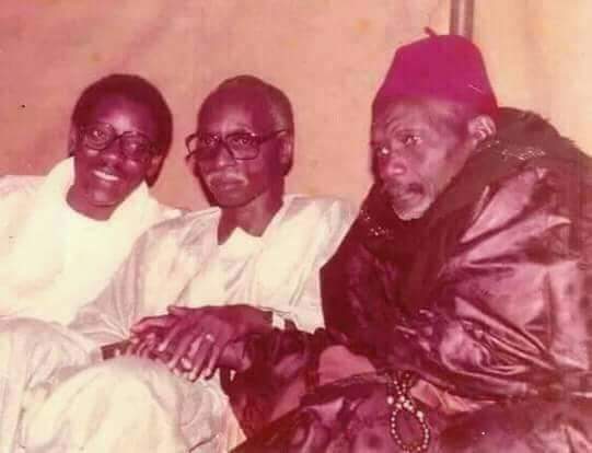 Photo : Feu Ibou Sakho, Serigne Mbaye Sy Mansour et Maodo Sy dans une photo très rare