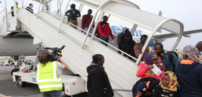 Sénégal: 102 migrants rapatriés volontairement de la Libye