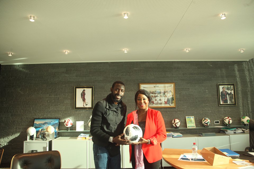 Photos : Mame Fatou Ndoye sort le grand jeu avec Fatma Samoura, la femme la plus puissante du football
