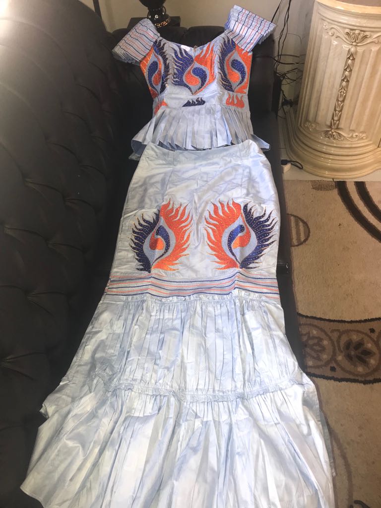 Diouma Séne de Mandel Couture vend ses habits en Europe 