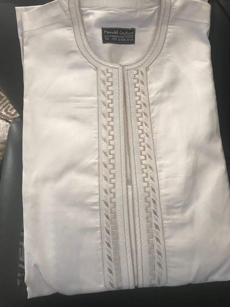 Diouma Séne de Mandel Couture vend ses habits en Europe 