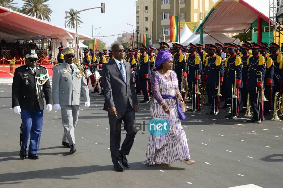 Les premières images de la célébration de la 58e édition de la Fête de l’Indépendance du Sénégal 