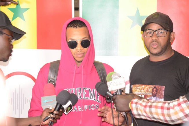 Les images de l'arrivée du Nigerian Tekno à l'AIBD pour son concert du 14 avril, au monument de la Renaissance avec RAKHOU PROD.