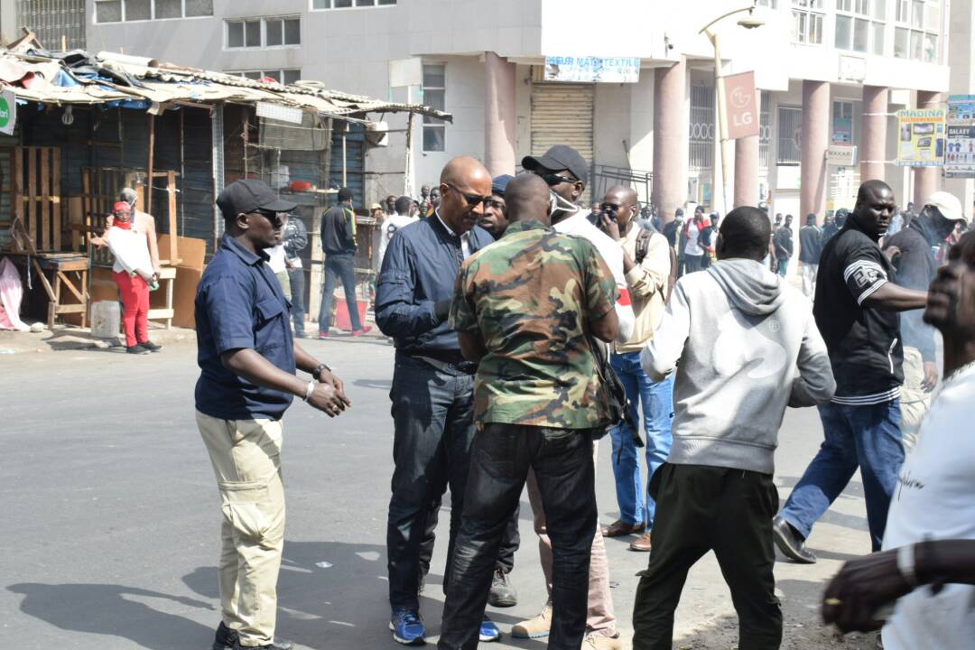 Photos : Abdoul Mbaye au front contre le parrainage