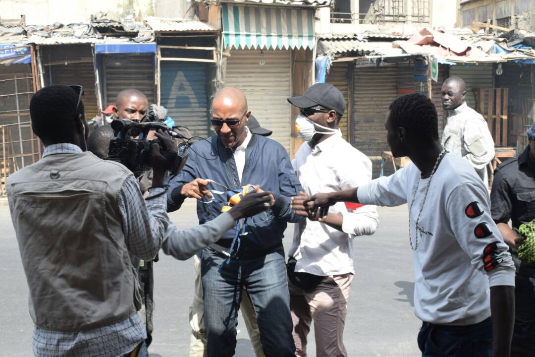 Photos : Abdoul Mbaye au front contre le parrainage