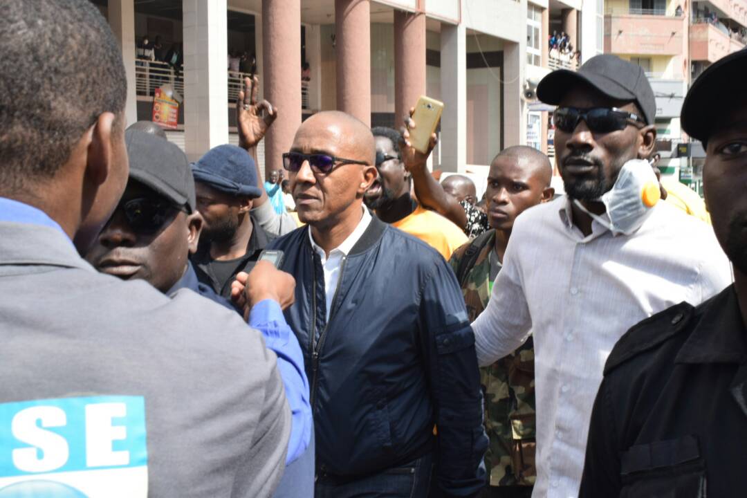 Photos : Abdoul Mbaye au front contre le parrainage