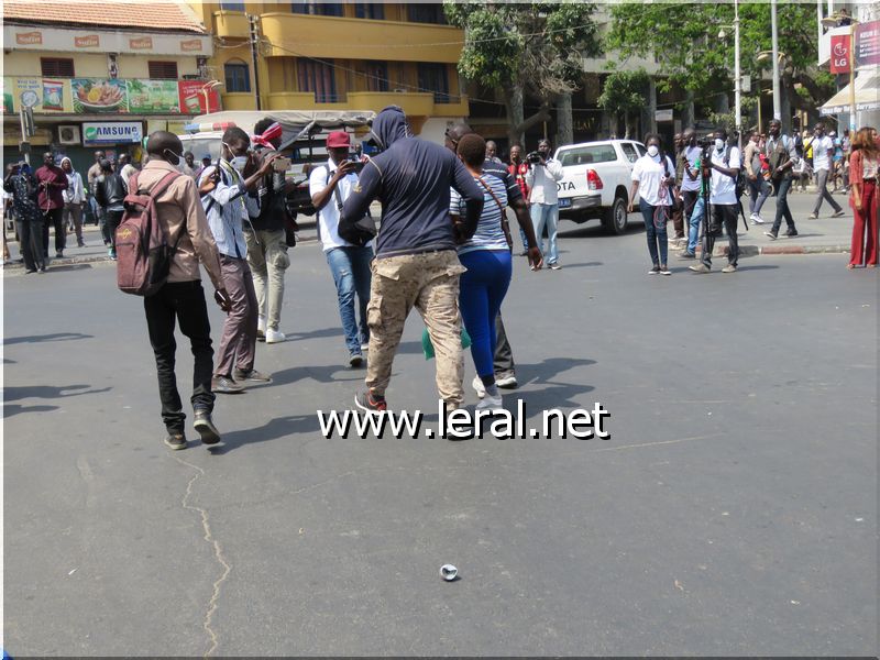 Voici des images des personnes arrêtées et blessées lors des manifestations du 19 avril 2018