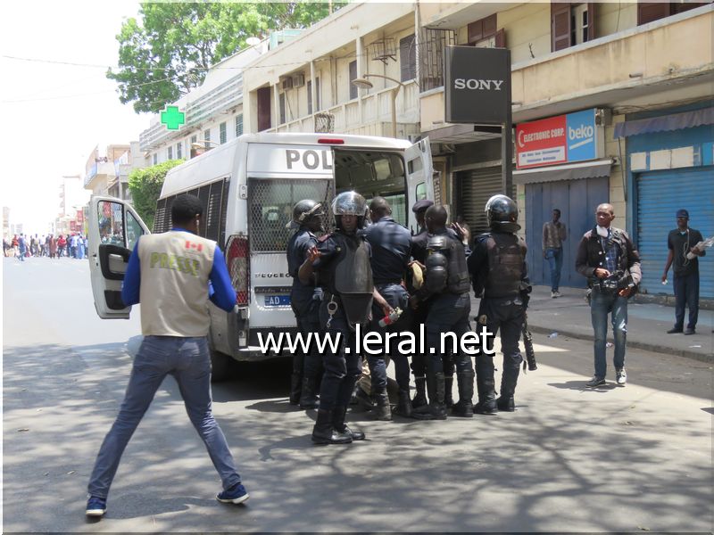 Voici des images des personnes arrêtées et blessées lors des manifestations du 19 avril 2018