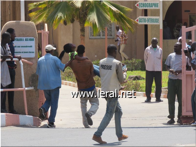 Voici des images des personnes arrêtées et blessées lors des manifestations du 19 avril 2018